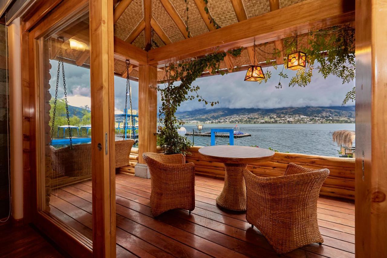 Hosteria Cabanas Del Lago Отавало Екстер'єр фото